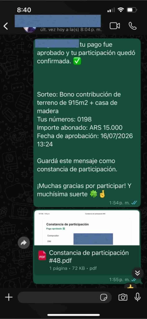 comprobantes de compra